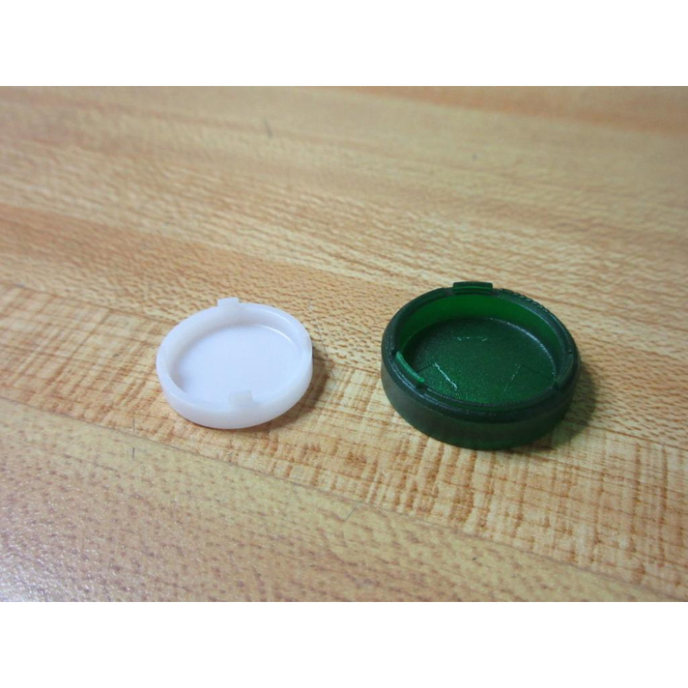 Allen Bradley 800F-ALE3 Green Cap, Lens 800FALE3 - New No Box