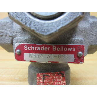 Shrader Bellows N314-31-091 Parker Solenoid Valve N31431091 - Used