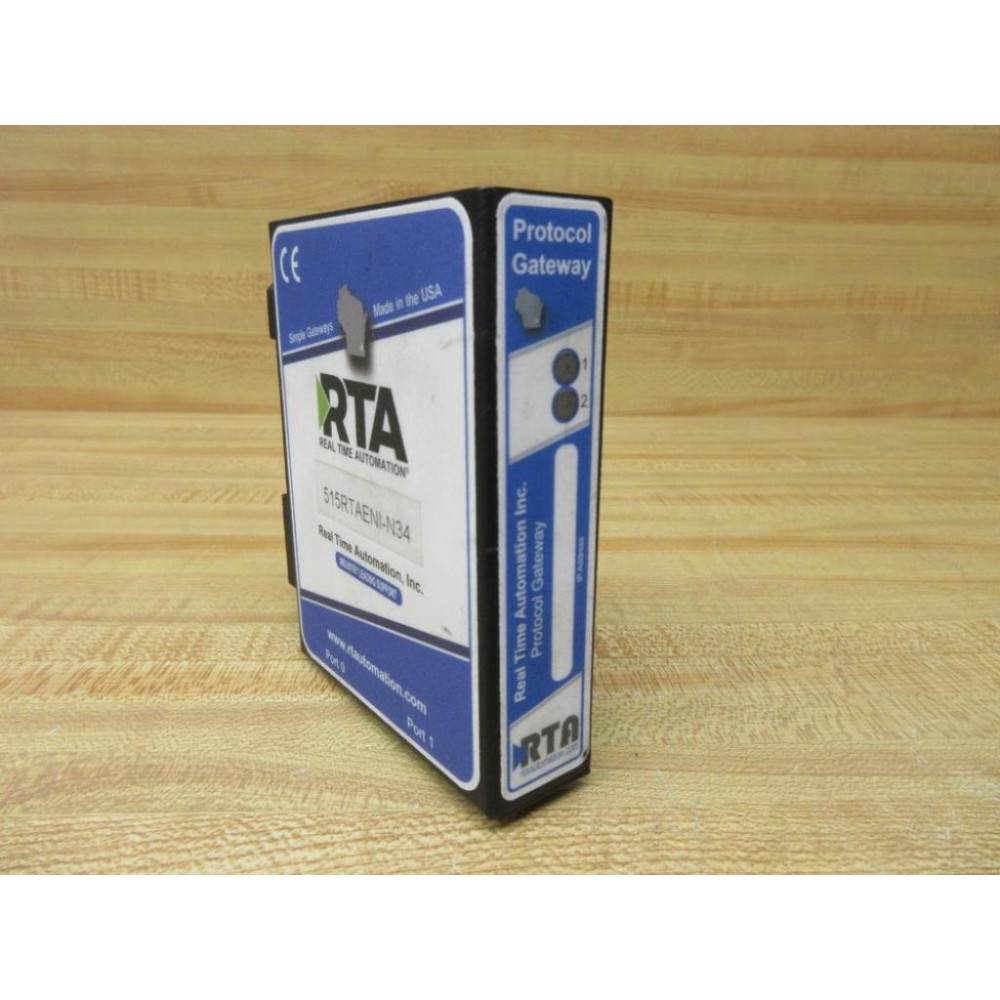 Real Time Automation 515RTAENI-N34 Ethernet Gateway 515RTAENIN34 - New No Box