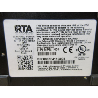 Real Time Automation 515RTAENI-N34 Ethernet Gateway 515RTAENIN34 - New No Box