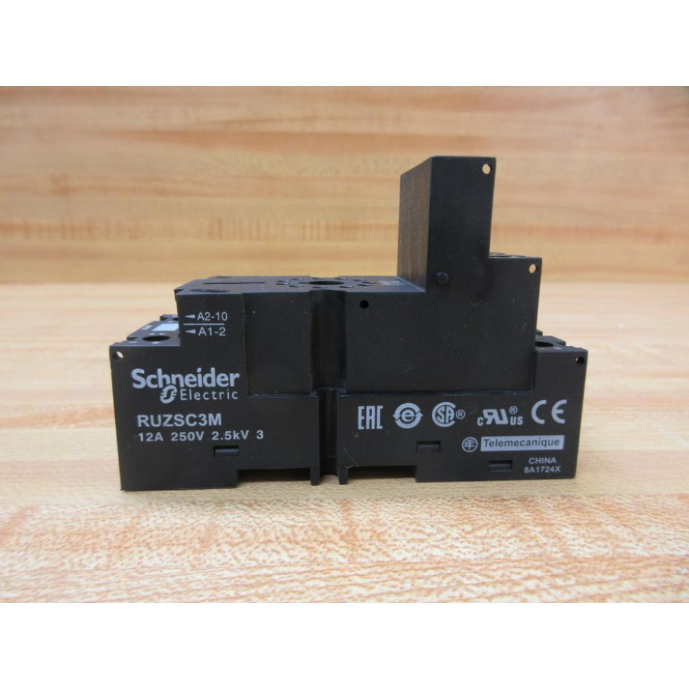 Schneider RUZSC3M Relay Socket - New No Box