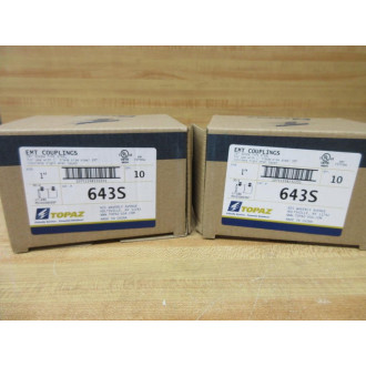 Topaz 643S EMT Coupling (Pack of 20)