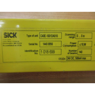Sick C40E-1001DA010 Light Curtain C40E1001DA010 - Used
