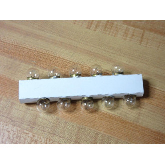 Westinghouse 356 Miniature Lamp Light Bulb (Pack of 10) - New No Box