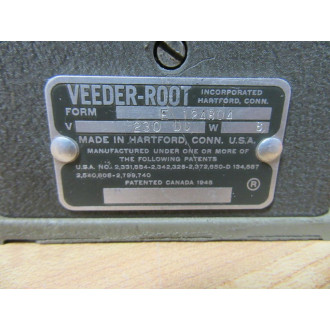 Veeder Root E 124804 Digital Counter E124804 - Used