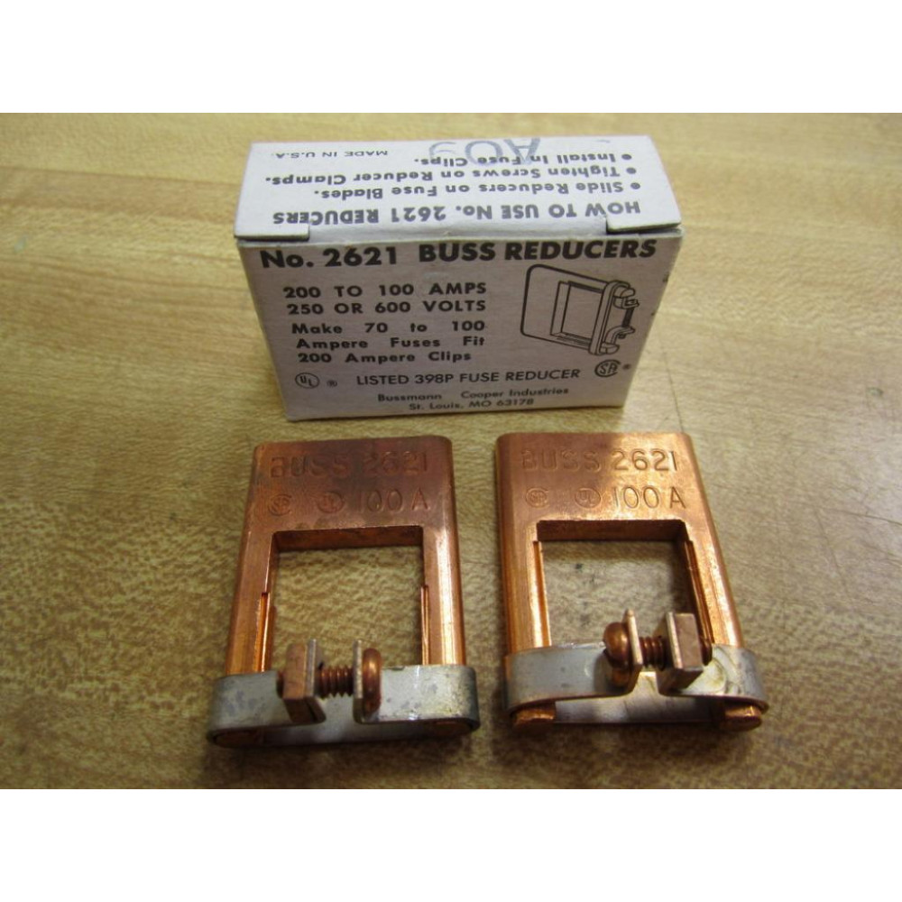 Bussmann 2621 Economy Fuse Reducers
