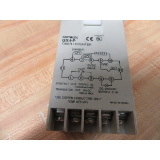 Hanyoung GX4-P51E GX4 TimeCounter GX4P51E - Used
