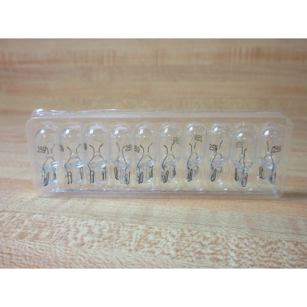 Sunray 259 Miniature Lamp Light Bulb (Pack of 10)