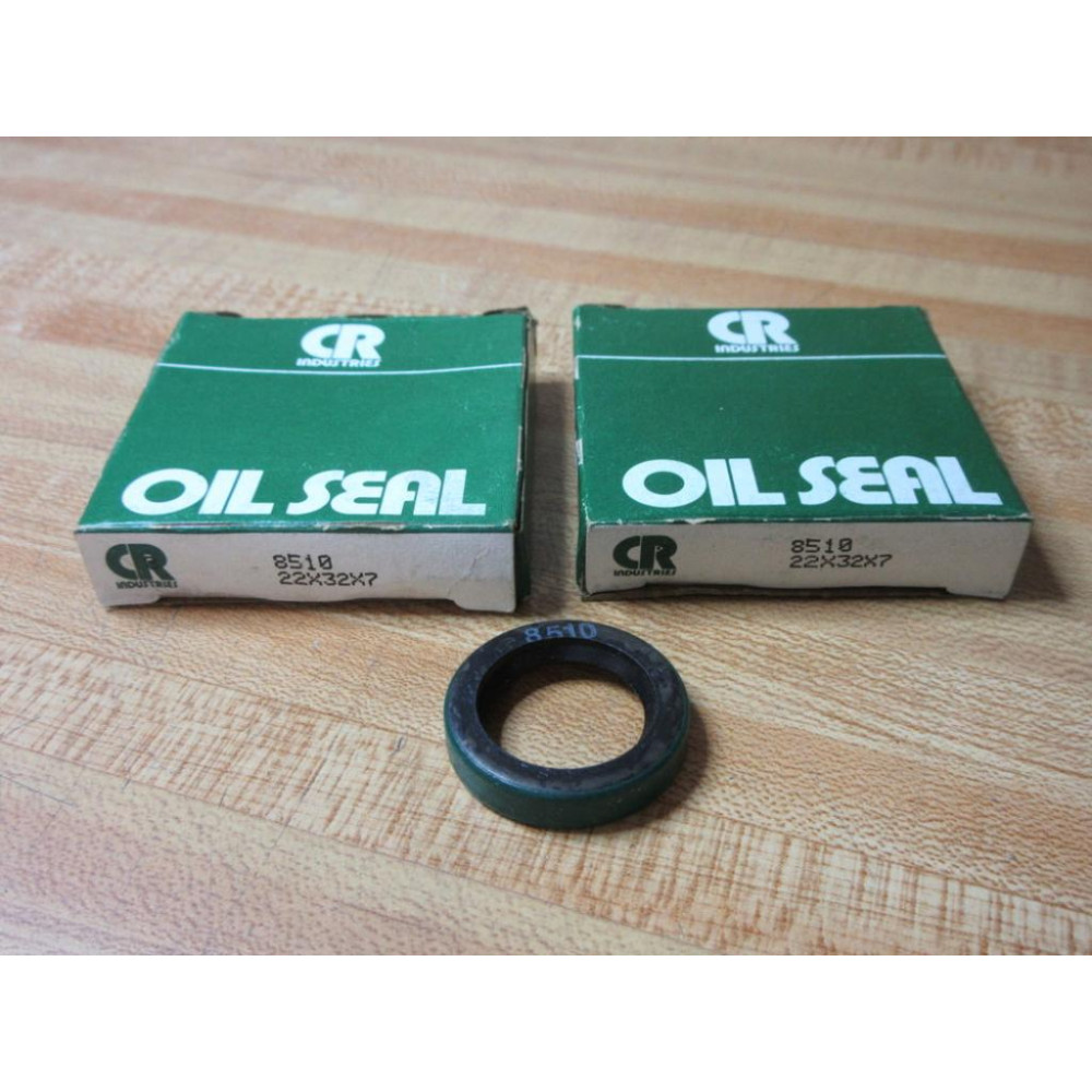 Chicago Rawhide 8510 SKF Oil Seal CR8510 (Pack of 2)