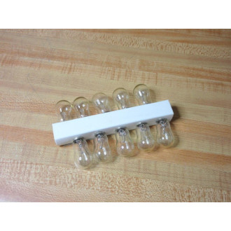 Eiko 6S6130V Miniature Lamp Light Bulb 6S6 (Pack of 10) - New No Box