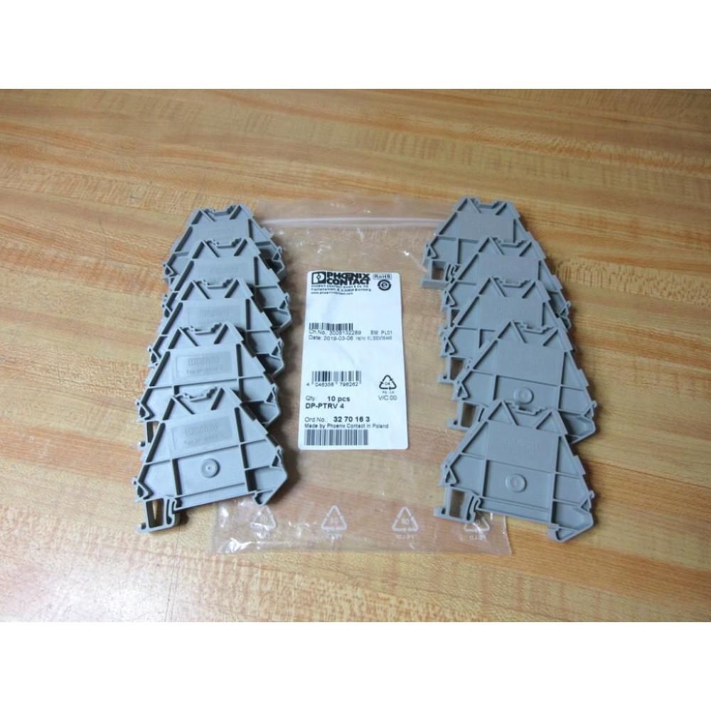 Phoenix Contact DP-PTRV4 Spacer Plate 3270163 (Pack of 10)