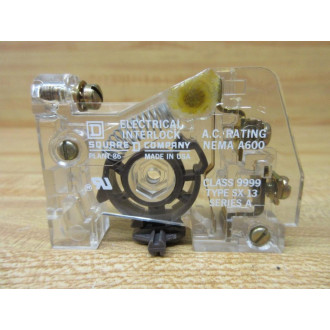 Square D 9999-SX13 Schneider Electrical Interlock 9999SX13