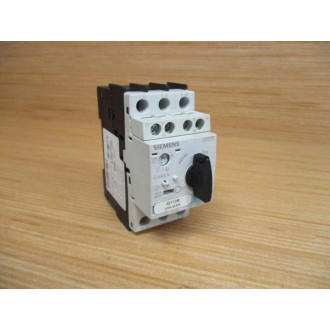 Siemens 3RV1021-0KA10 Circuit Breaker 3RV10210KA10 W 3RV1901-1E - Used