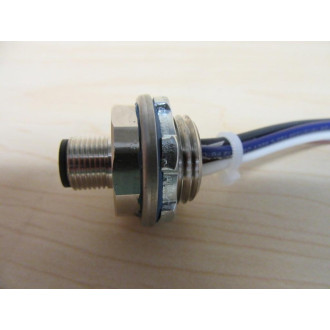 Turck FS 4.4-0.214.5NPT Single Ended Receptacle U-01098 WNut - New No Box