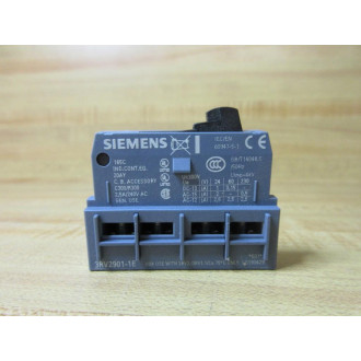 Siemens 3RV2901-1E Auxiliary Contact 3RV29011E (Pack of 2) - New No Box
