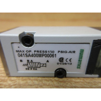 Numatics 041SA400MP00061 Solenoid Valve - New No Box