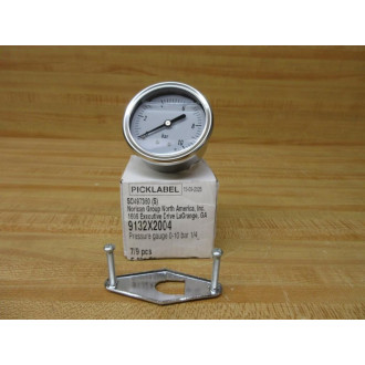 Norican Group North America 9132X2004 Disa Pressure Gauge F-021-E4