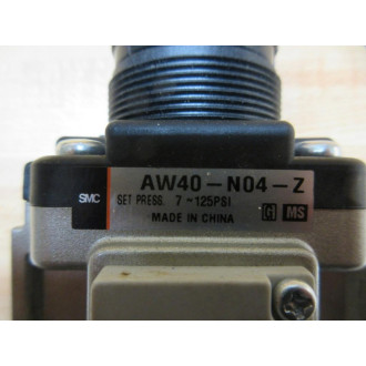 SMC AW40-N04-Z Pneumatic Regulator AW40N04Z - Used