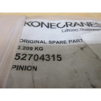 Konecranes 52704315 Pinion Gear S-21162