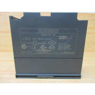 Siemens 6ES7 307-1BA01-0AA0 Simatic S7 Power Supply 6ES73071BA010AA0 - New No Box