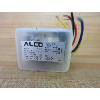 Alco FR-102 Isolation Relay FR102 Chipped Cover - New No Box