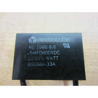 Electrocube RG 1986-8-6 Capacitor RG198686 600686-33R (Pack of 3) - Used