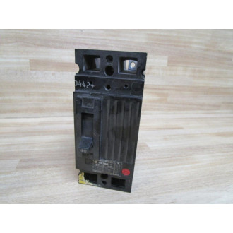 General Electric TED124040 Circuit Breaker - Used
