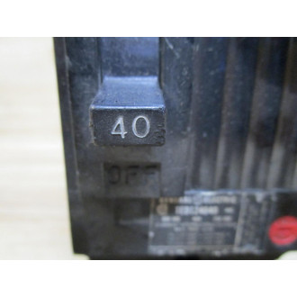 General Electric TED124040 Circuit Breaker - Used
