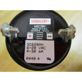 Mallory SC628AN Sonalert Panel Mount Buzzer - New No Box
