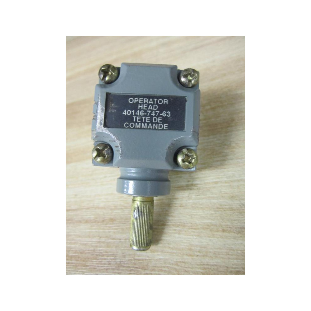 Allen Bradley 40146-747-63 Operator Head 4014674763 - Used