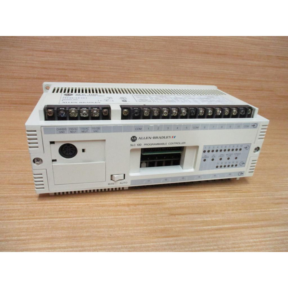 Allen Bradley 1745-LP101 SLC 100 Processor Unit 1745P101 Ser.A,FRN.4, Chipped - Used