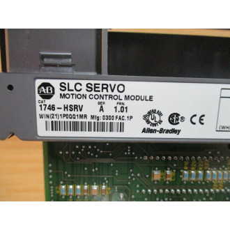 Allen Bradley 1746-HSRV Motion Control Module 1746HSRV Ser. A, FRN 1.01 - New No Box