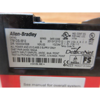 Allen Bradley 1791DS-IB12 Compact Block 1791DSIB12 - New No Box