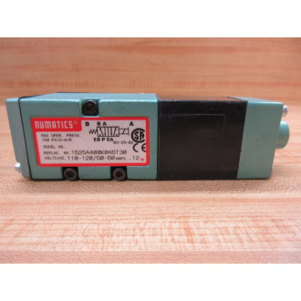Numatics 152SA400K046T30 Solenoid Valve W228-895B - Used