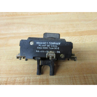 Square D 9999-SC2 Selector Switch Kit 9999SC2 WBracket - Used