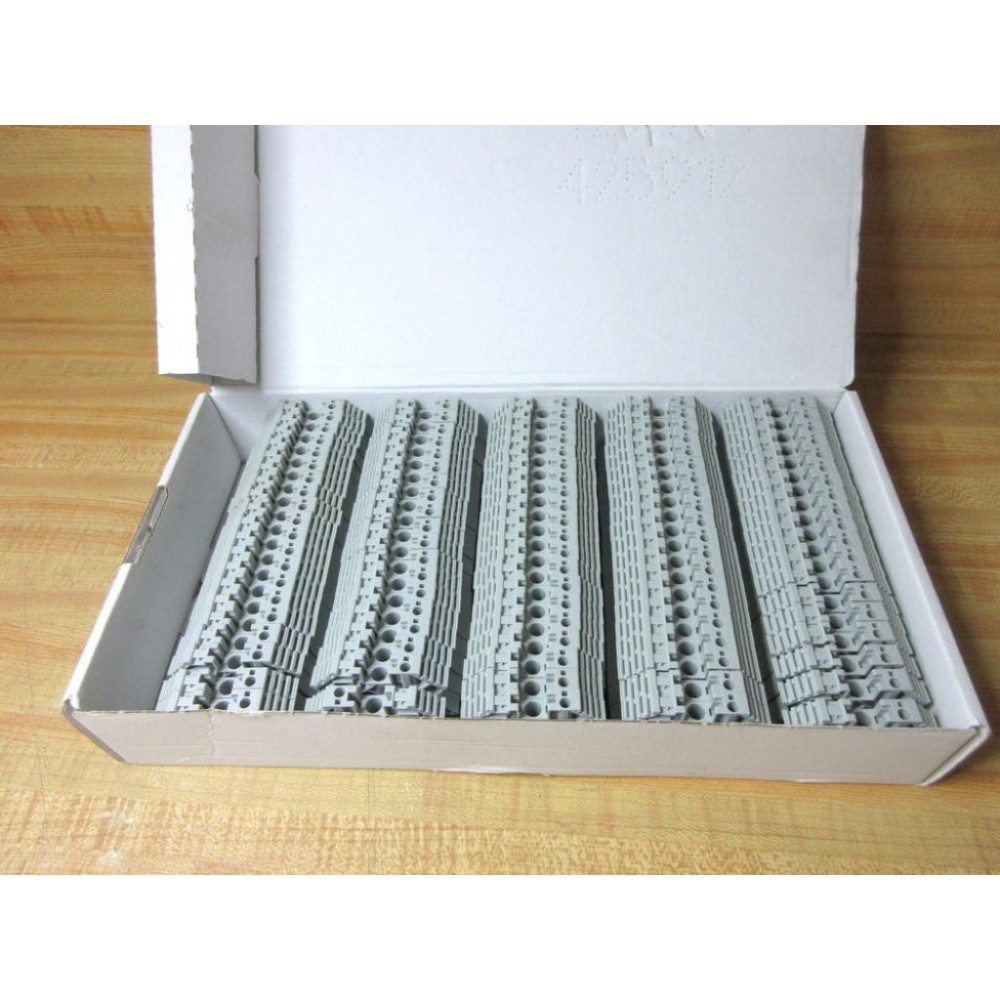 Allen Bradley 1492-EAJ35 End Barrier 1492EAJ35 Gray (Pack of 98)