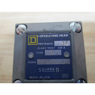 Square D 9007-G Limit Switch Head 9007G - New No Box