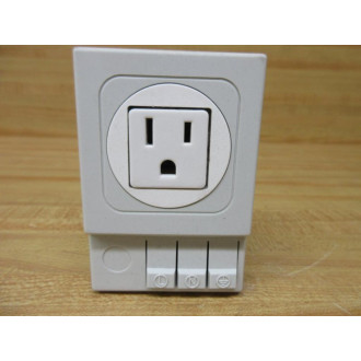 Stego 03504.0-01 Din Rail Mount Outlet 03504001