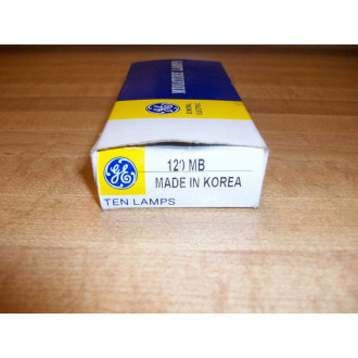 General Electric 120MB GE Miniature Lamp Light Bulb (Pack of 10)