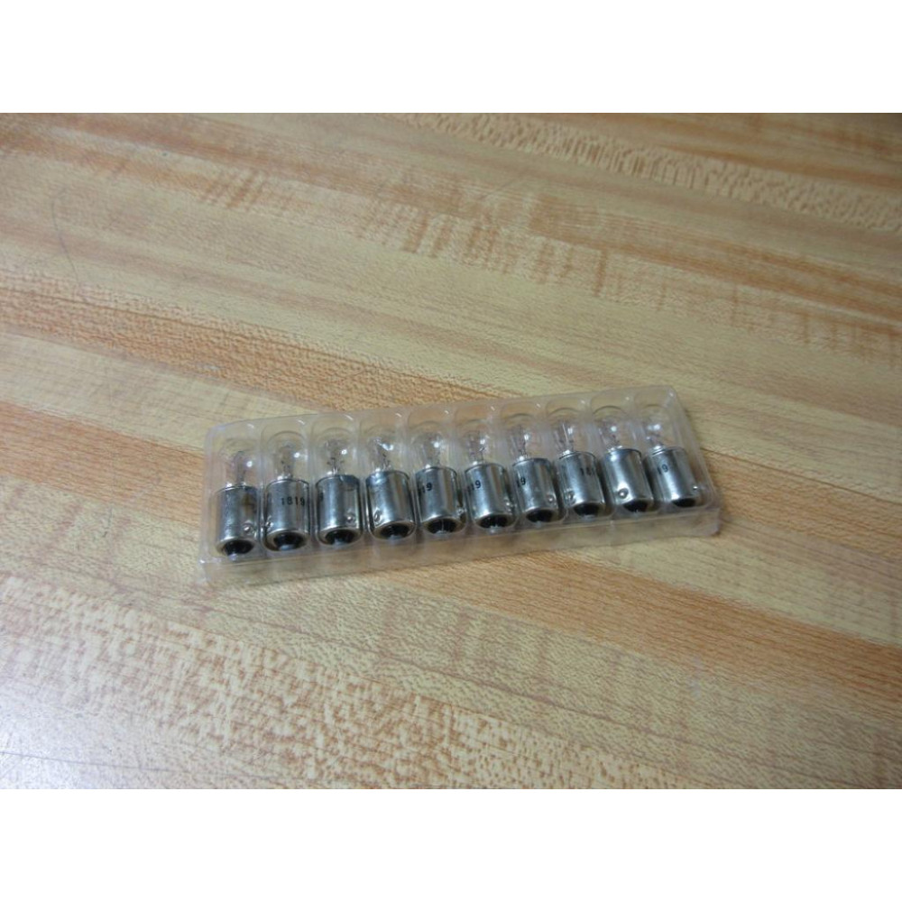 Eiko 1819 Miniature Lamp Light Bulb (Pack of 10) - New No Box