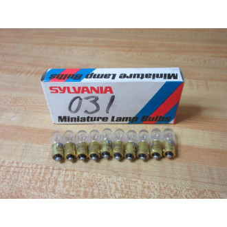 Sylvania 1829 GTE Miniature Lamp Light Bulbs (Pack of 10)
