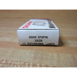 Sylvania 1829 GTE Miniature Lamp Light Bulbs (Pack of 10)