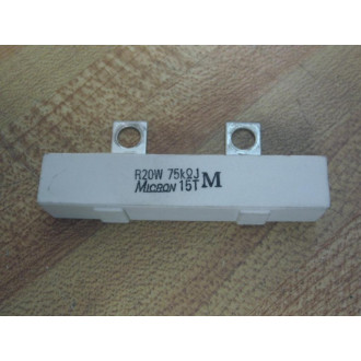 Micron R20W Resistor 75kΩ 15T (Pack of 2) - Used