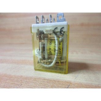 IDEC RH2B-ULC-DC24V Relay RH2B-ULC-24V DC - Used