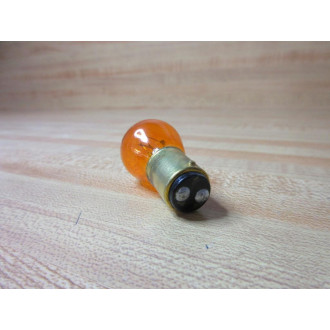Sylvania 1157NA Amber Miniature Lamp Light Bulb (Pack of 6)