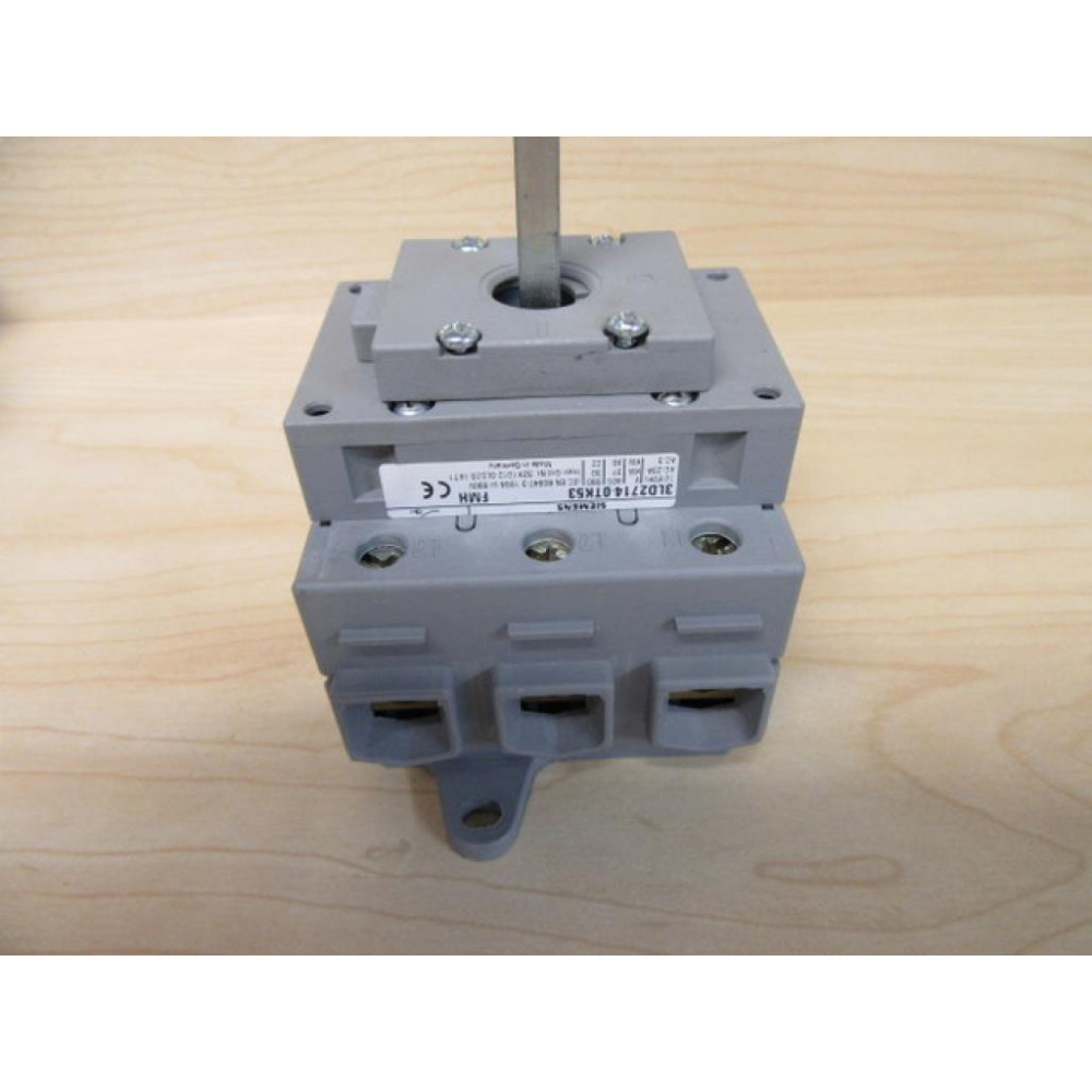 Siemens 3LD2714-OTK53 Disconnect Switch WO Knob Assembly - New No Box