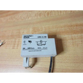 Sprecher + Schuh CRC3-48 Surge Suppressor CRC348 - Used