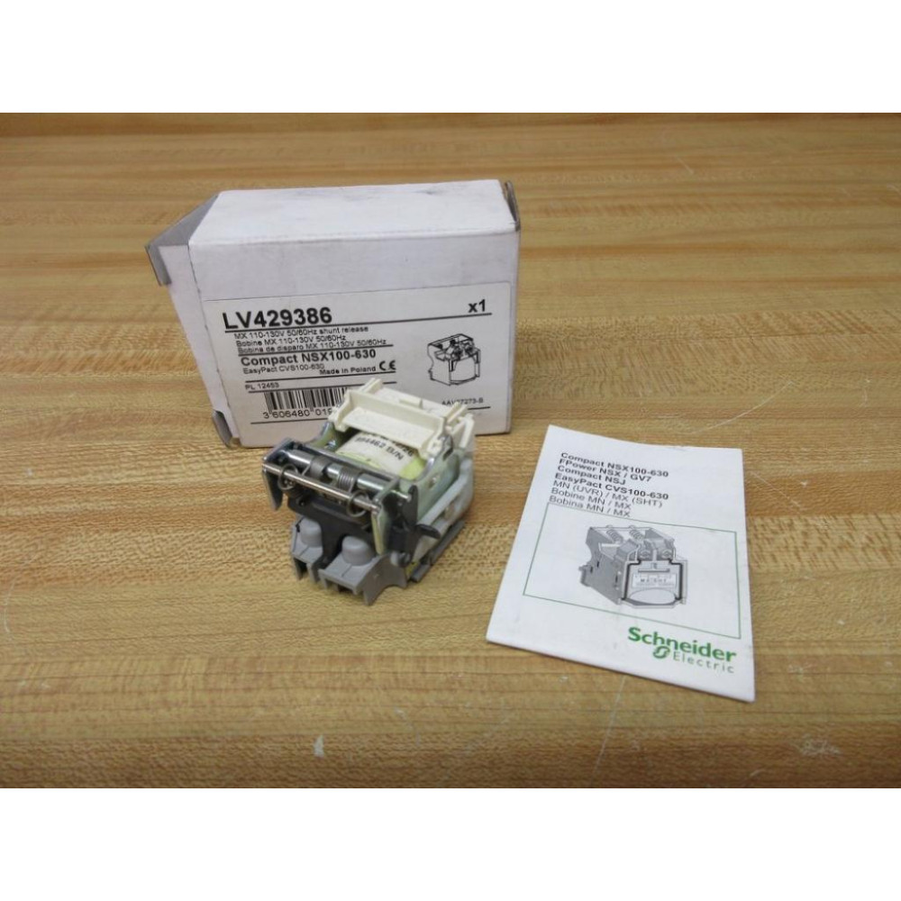 Schneider LV429386 Shunt Release