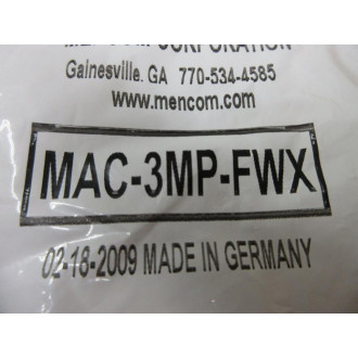 Mencom MAC-3MP-FWX Connector MAC3MPFWX