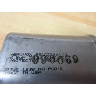 Aerovox P50G3306Y23 Oval Capacitor - New No Box